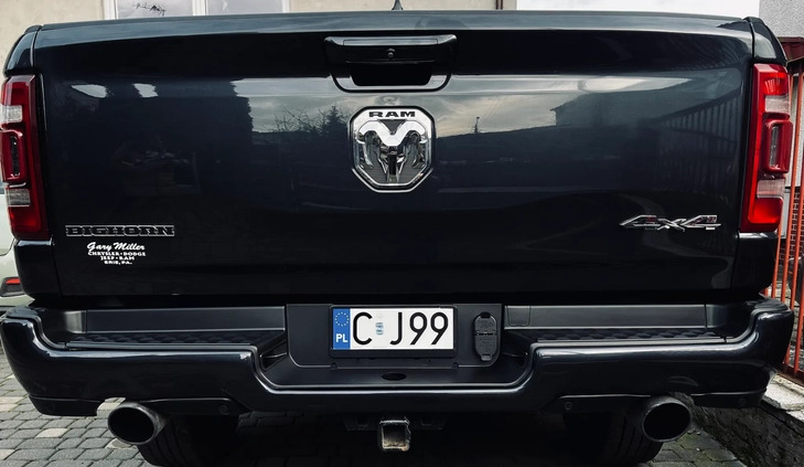 Dodge RAM cena 164999 przebieg: 65700, rok produkcji 2019 z Bydgoszcz małe 667
